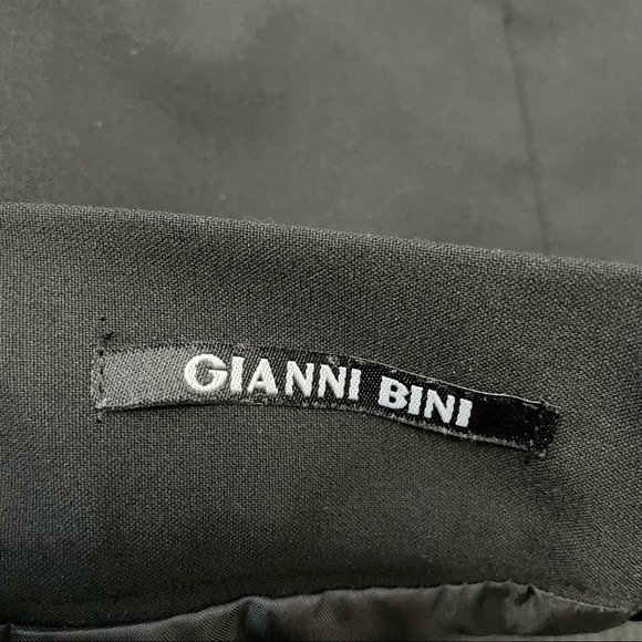 Gianni Bini Black Pencil Skirt Size 4 - Picture 3 of 3